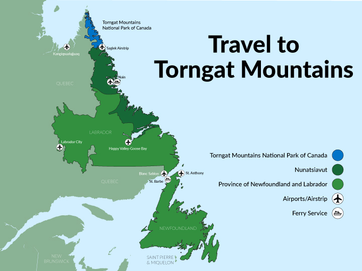 Torngat Mountains National Park Map Planning | The Torngats